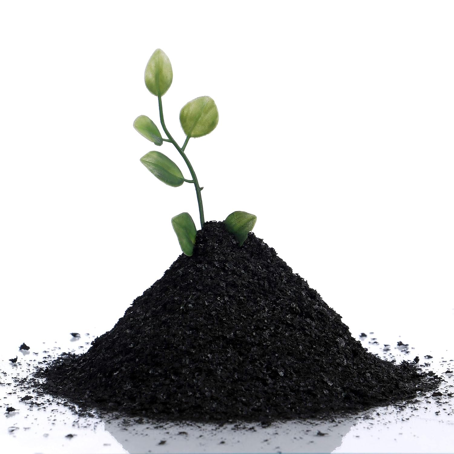 Garden soil coco peat to enhance soil fertility