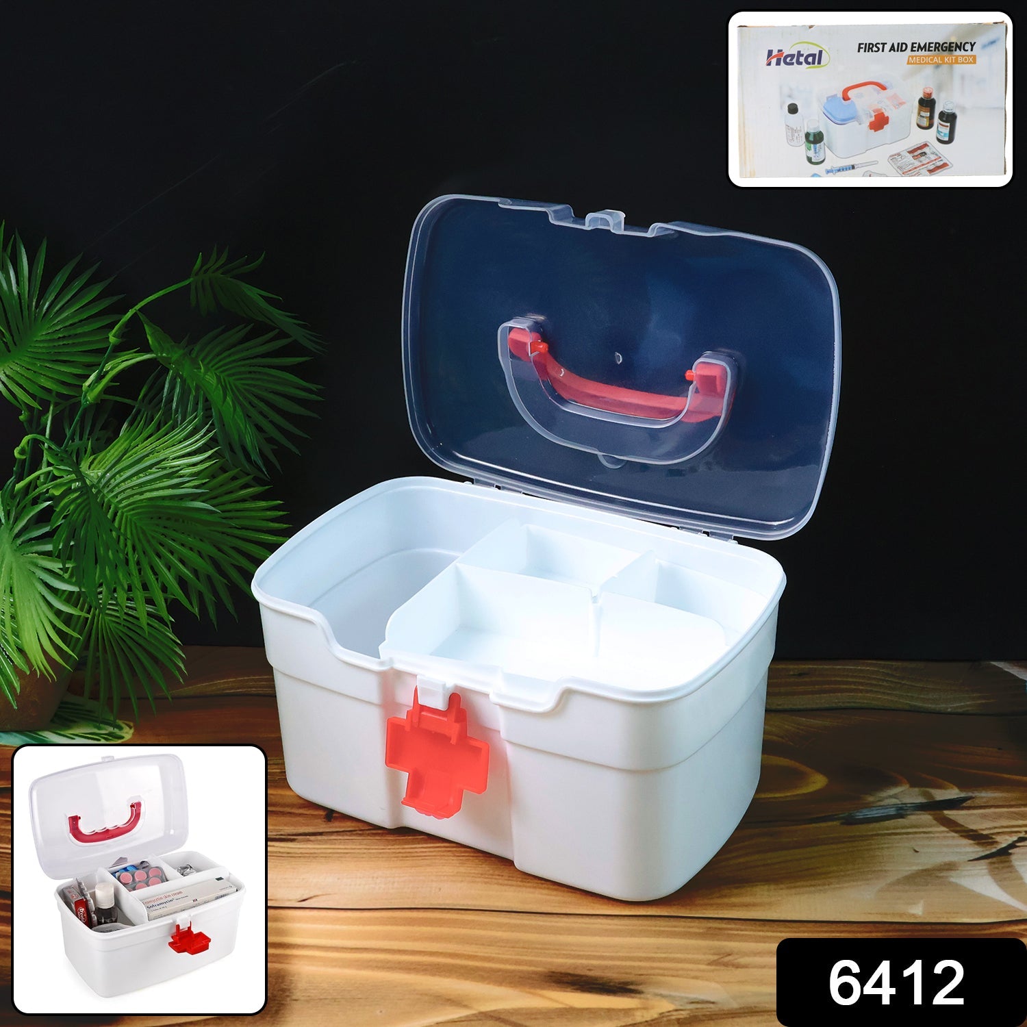The portable medicine storage box by Organivo, showcased on a clean background.