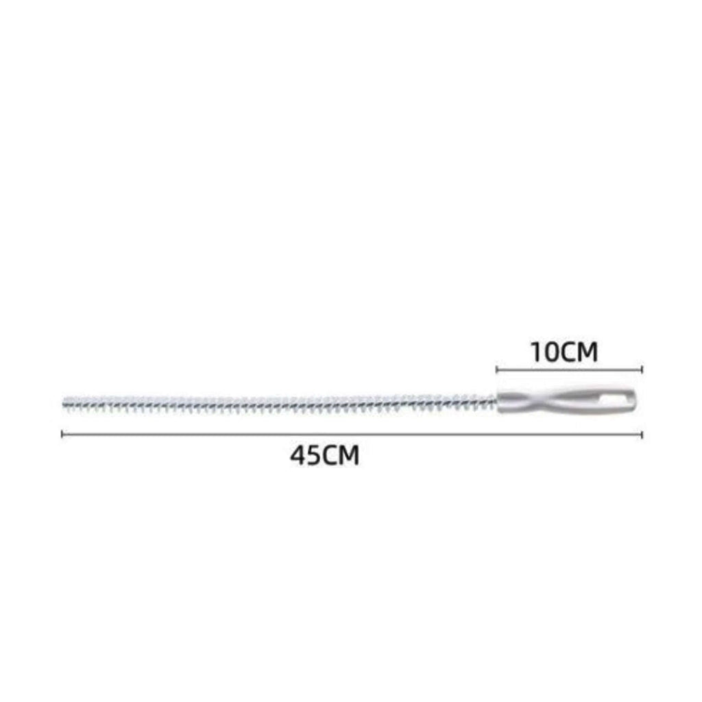 Size chart for 45cm flexible drain cleaning brush