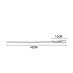 Size chart for 45cm flexible drain cleaning brush