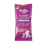 Compact lavender floor cleaner sachet refill kit for easy storage