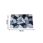 Decorative geometric floor mat for stylish home decor