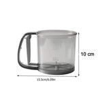 Compact culinary sifting tool ideal for home baking tasks