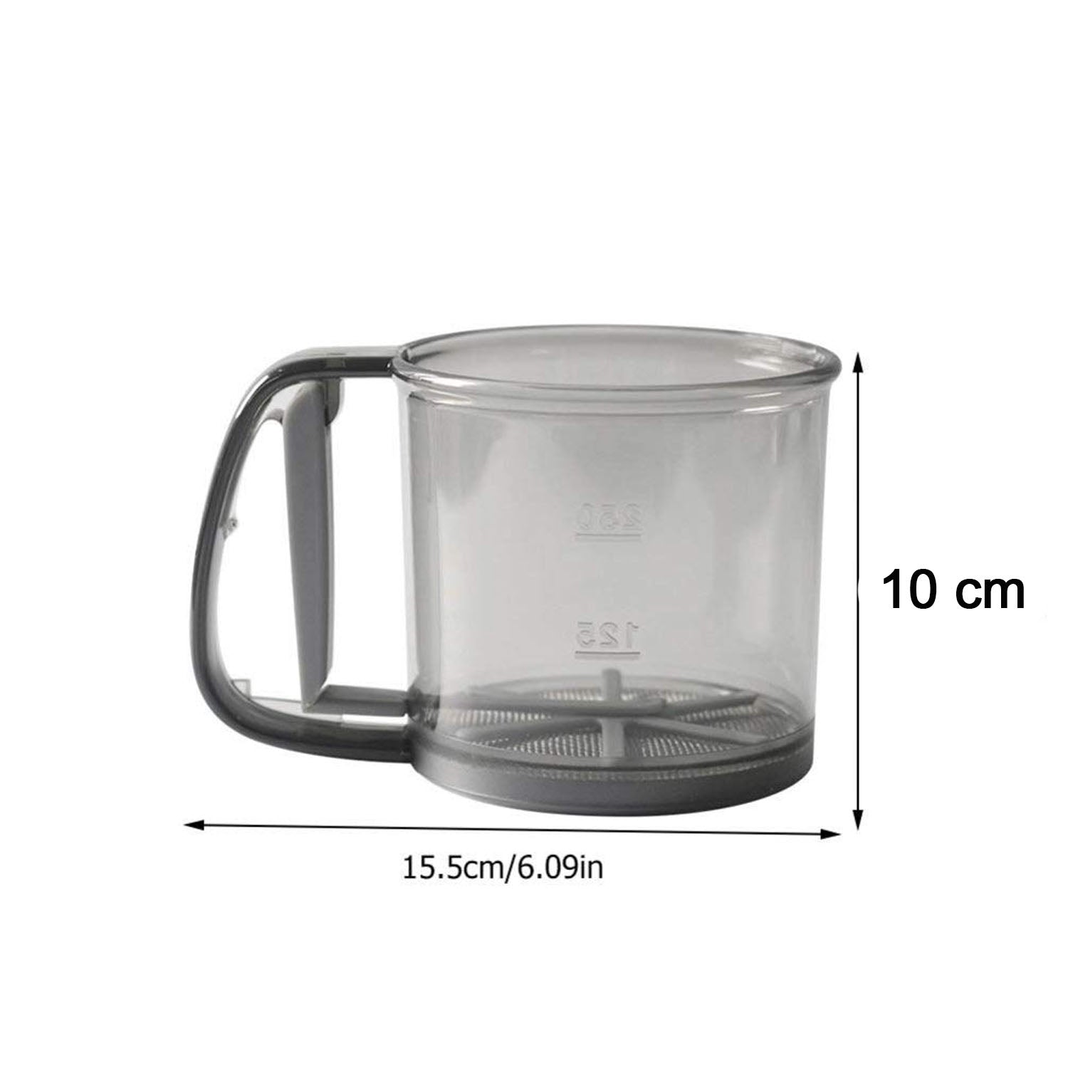 Compact culinary sifting tool ideal for home baking tasks