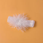 Adorable floral baby headband perfect for photoshoots and birthday parties