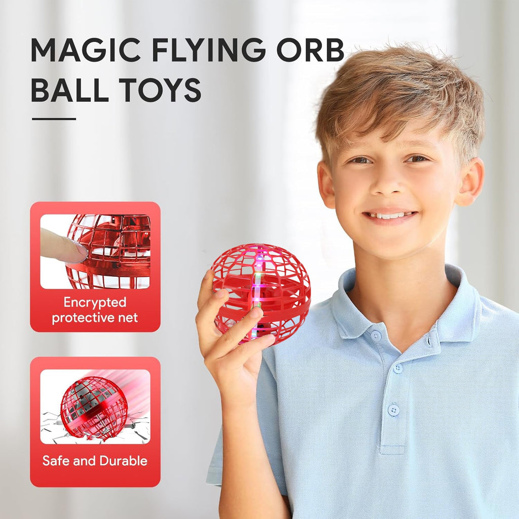 Flying Ball Toy from an alternative angle, showcasing its robust build.