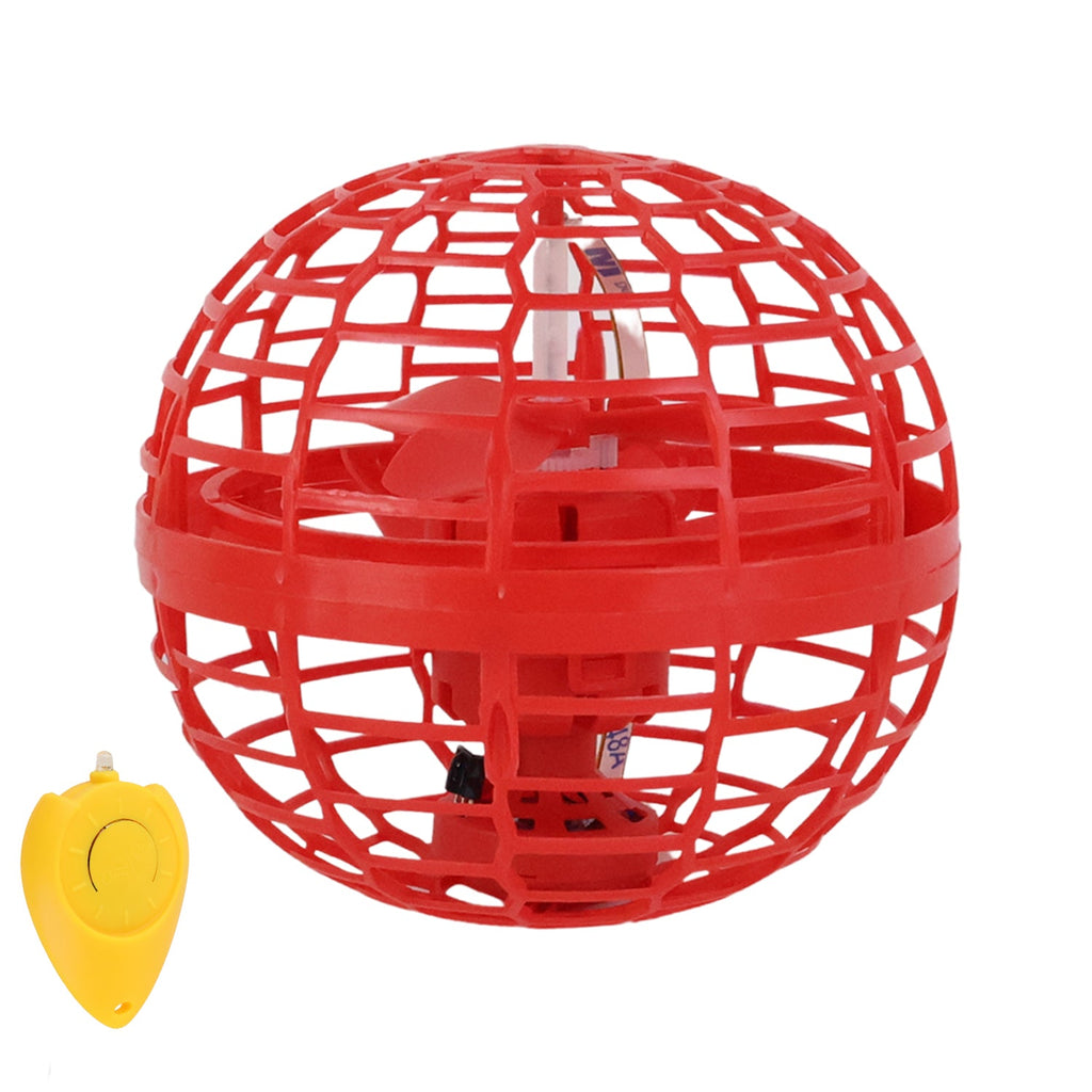 Packaging for the USB rechargeable flying toy, showing brand and features.