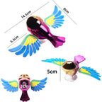 Size comparison reference for wind flying bird dashboard decoration