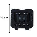 Size chart of the foldable metal tablet stand