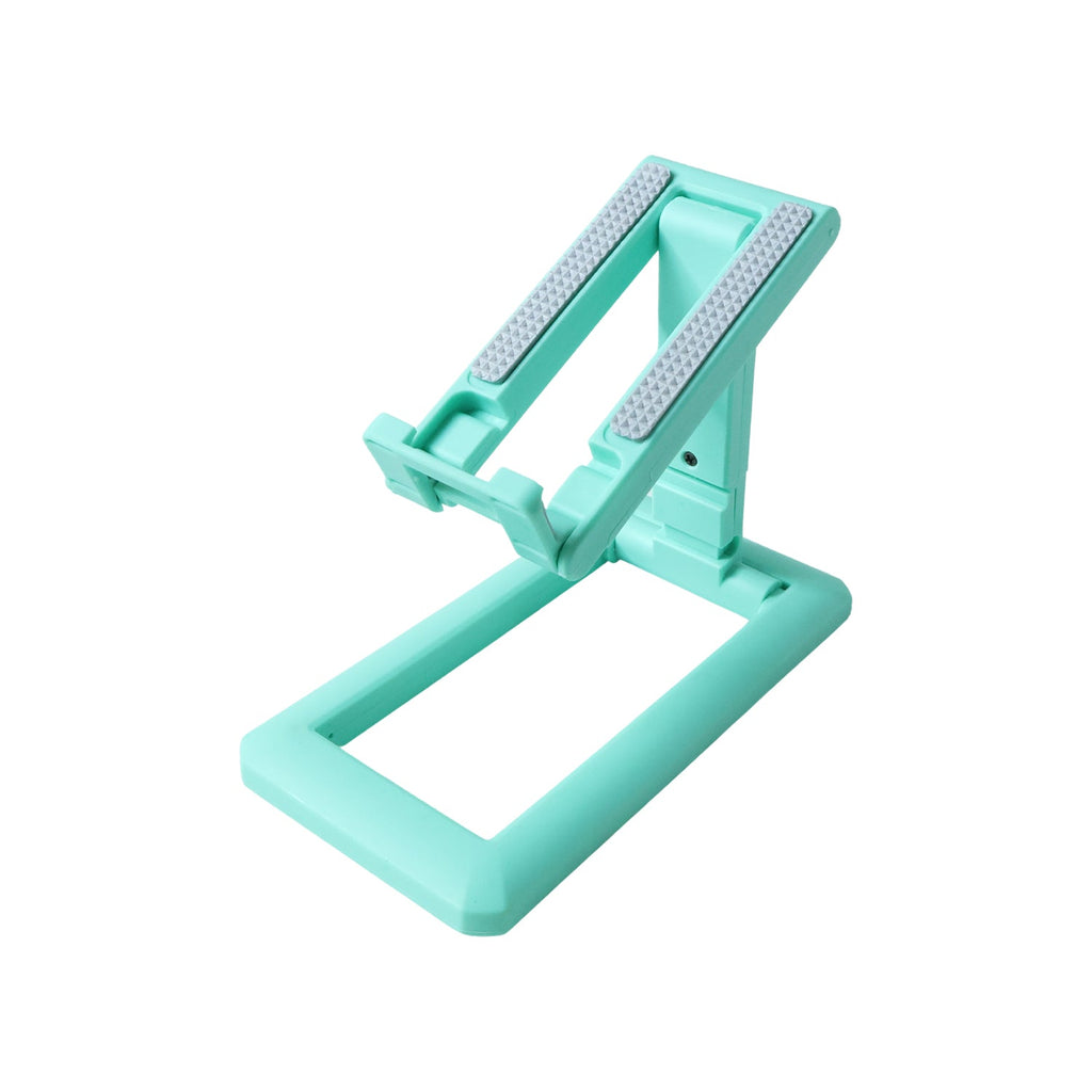 Foldable smartphone desk stand for travel