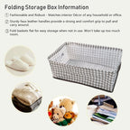 Side view of the sturdy cloth organizer, highlighting its neutral colour and robust construction.
