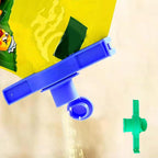 Food Pouch Sealer Clip demonstrating its pour spout functionality.