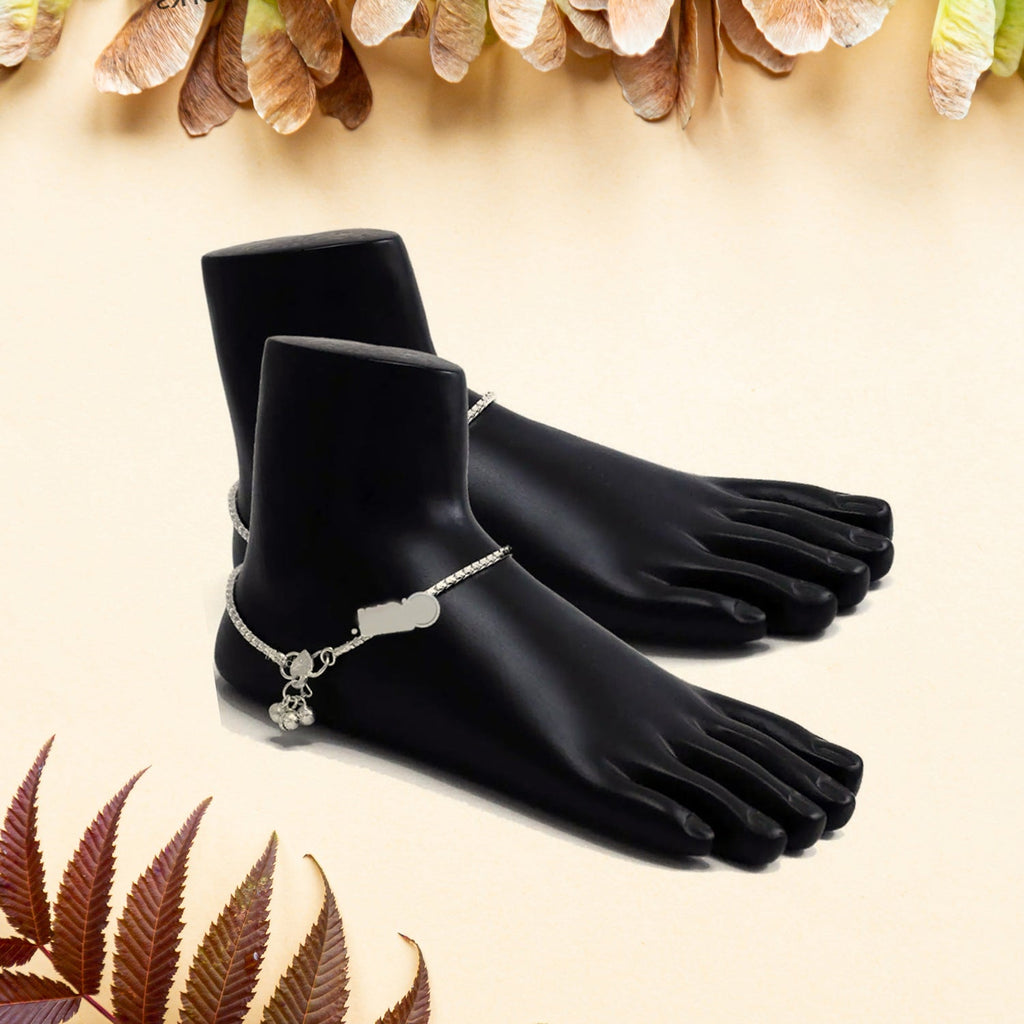 Premium black foot mannequin display stand used in professional jewellery photoshoot