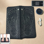 Electric EMS Foot Massage Mat providing foot relaxation with precise pulse zones