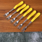 Premium stainless steel kitchen big fork with polished design