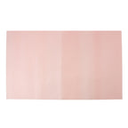 Clear organizer mat providing hygienic surface protection for fridge shelves