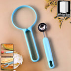 Fruit cutter tool kit featuring non-slip silicone handle for comfortable grip