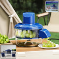 Fruit and vegetable peeler set displayed for kitchen use with sharp blades