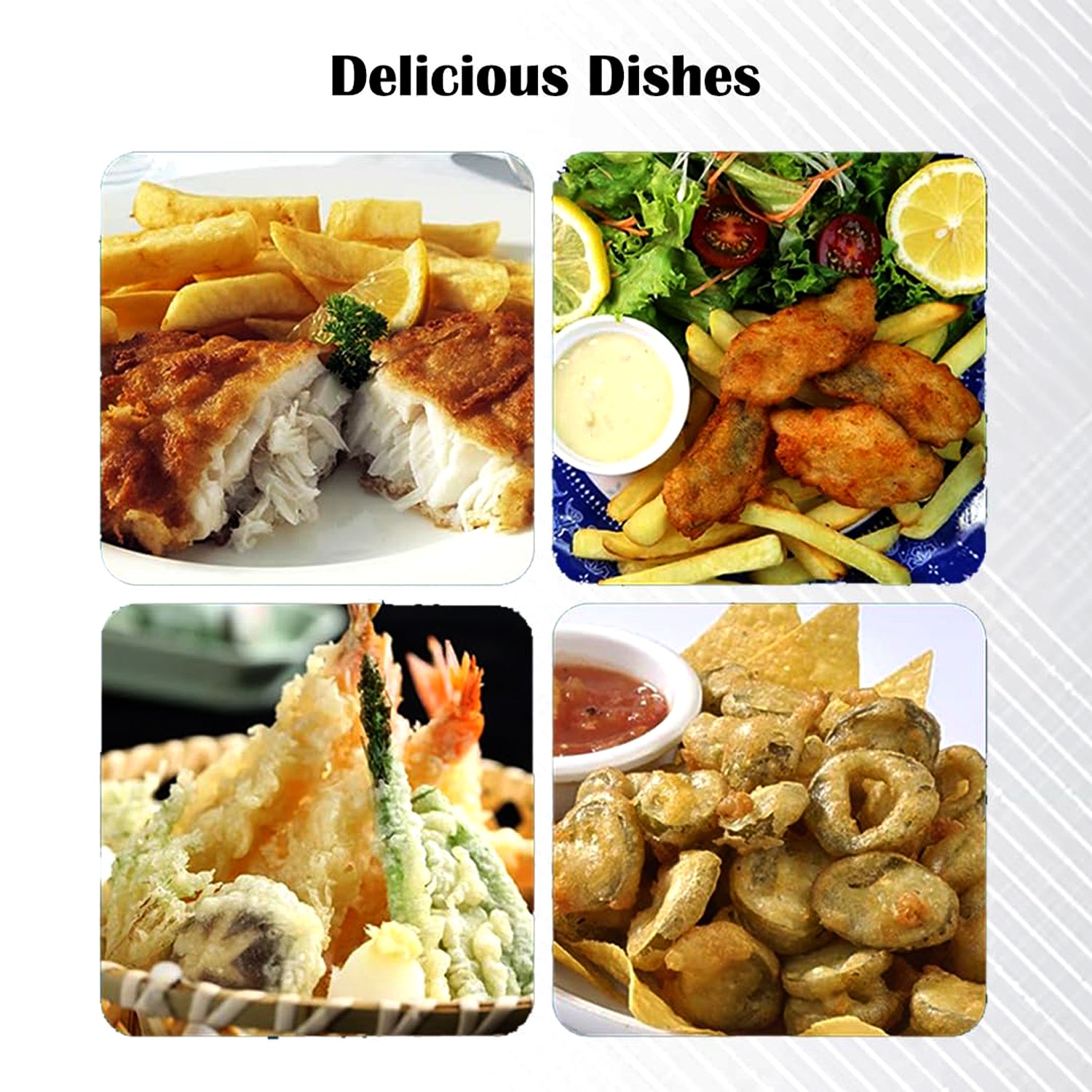 Metallic frying basket tool for kitchen frying tasks