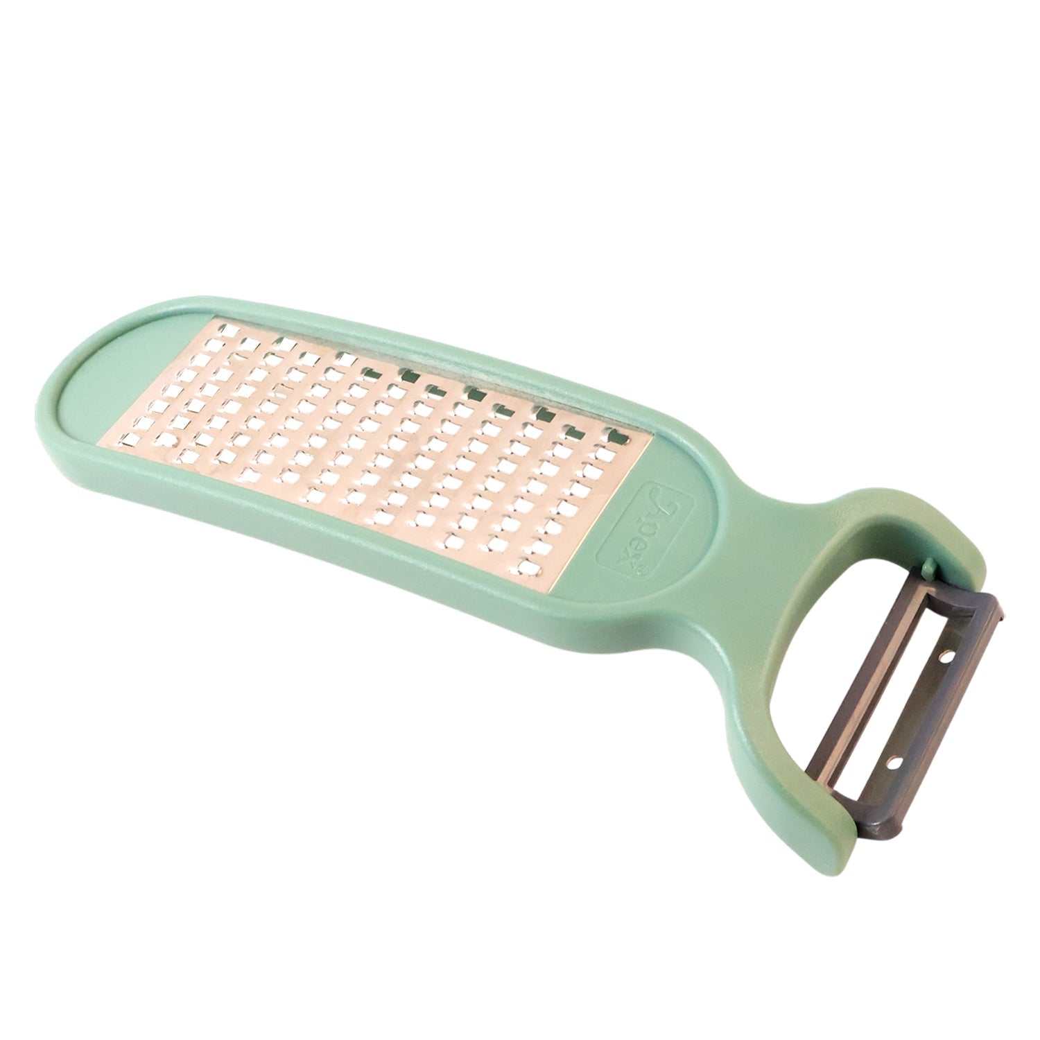Multi-function vegetable peeler and grater combo tool for salad making