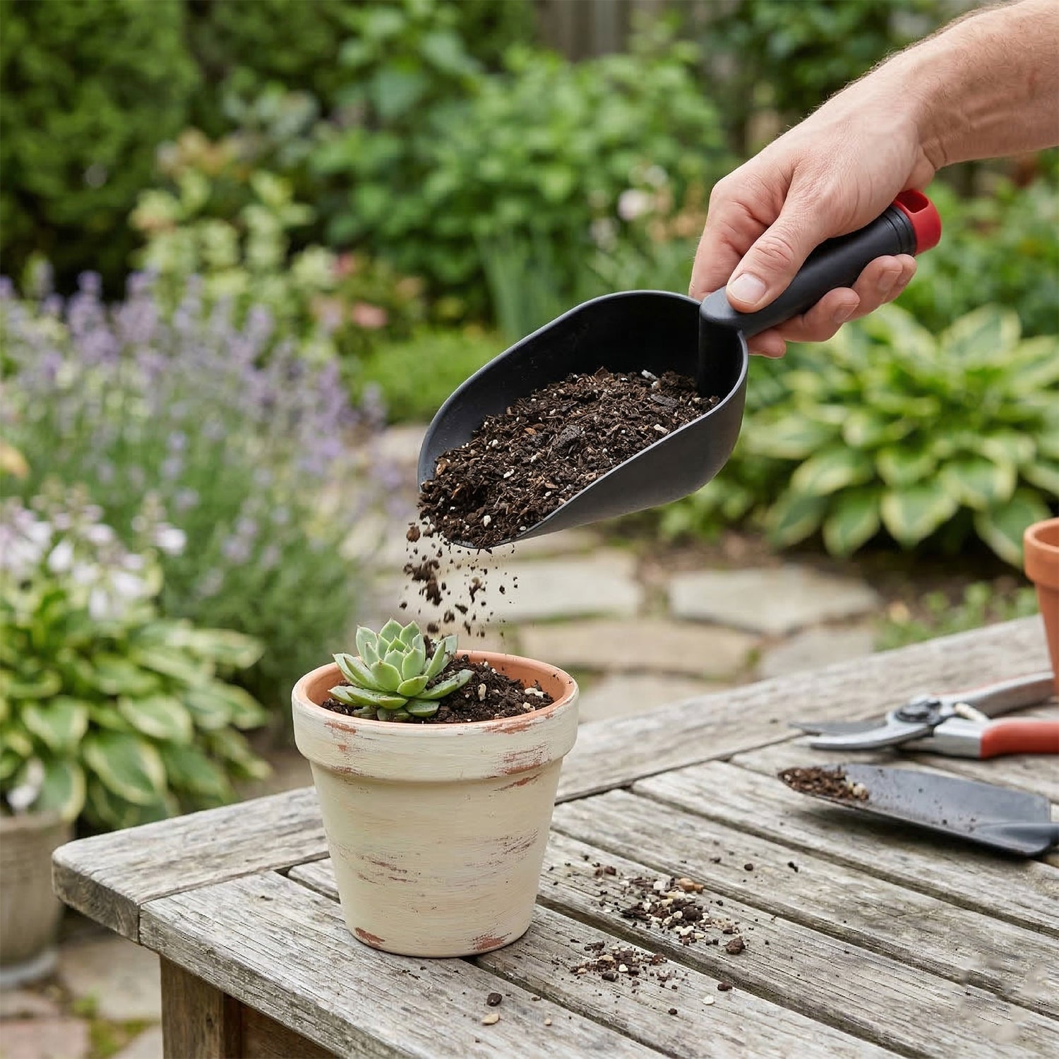 Mini garden tools compact and ergonomic for everyday gardening