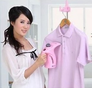 Efficient garment and facial steamer, a handy tool for daily personal care.