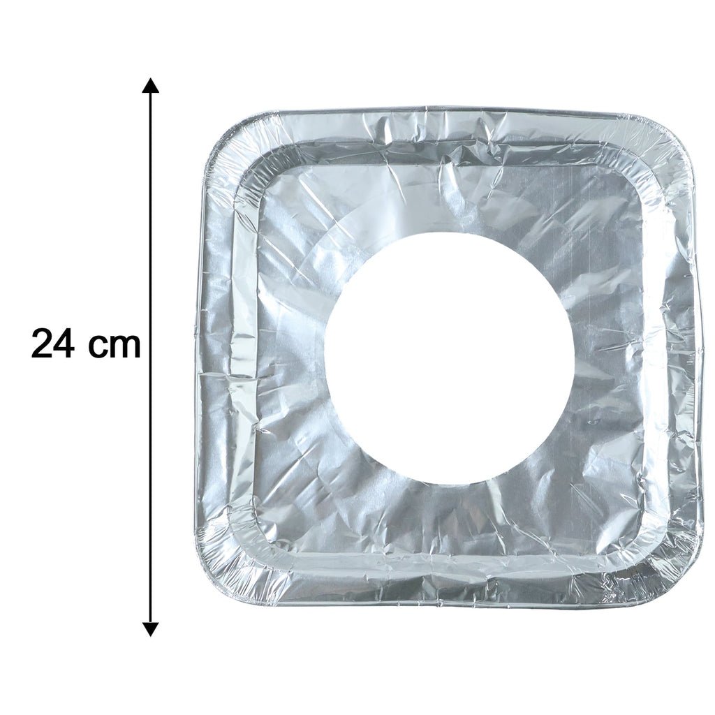 Size detail illustration of aluminium gas stove protector covers