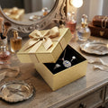 Elegant gift box with decorative ribbon suitable for special occasions