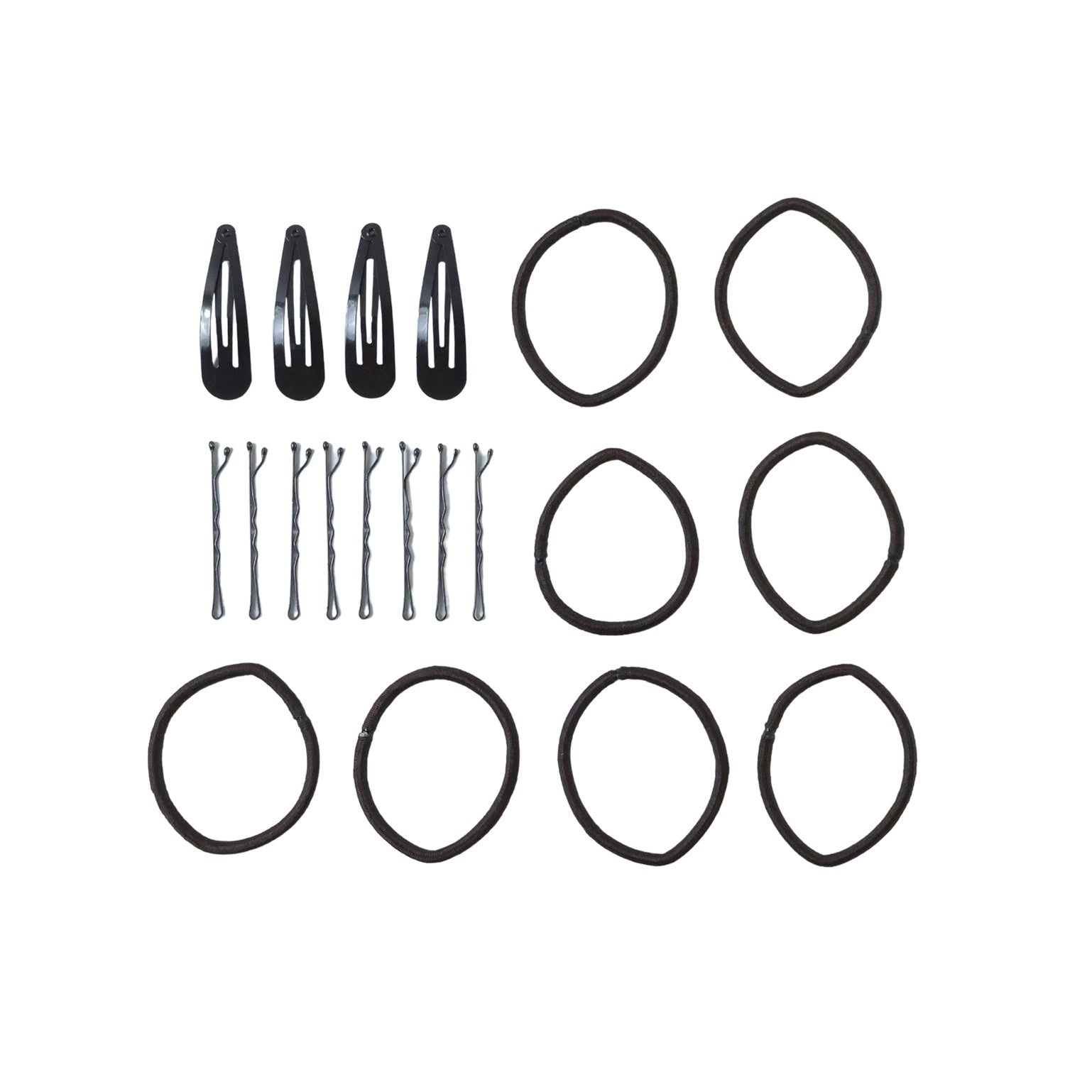 Assorted hair clips for styling