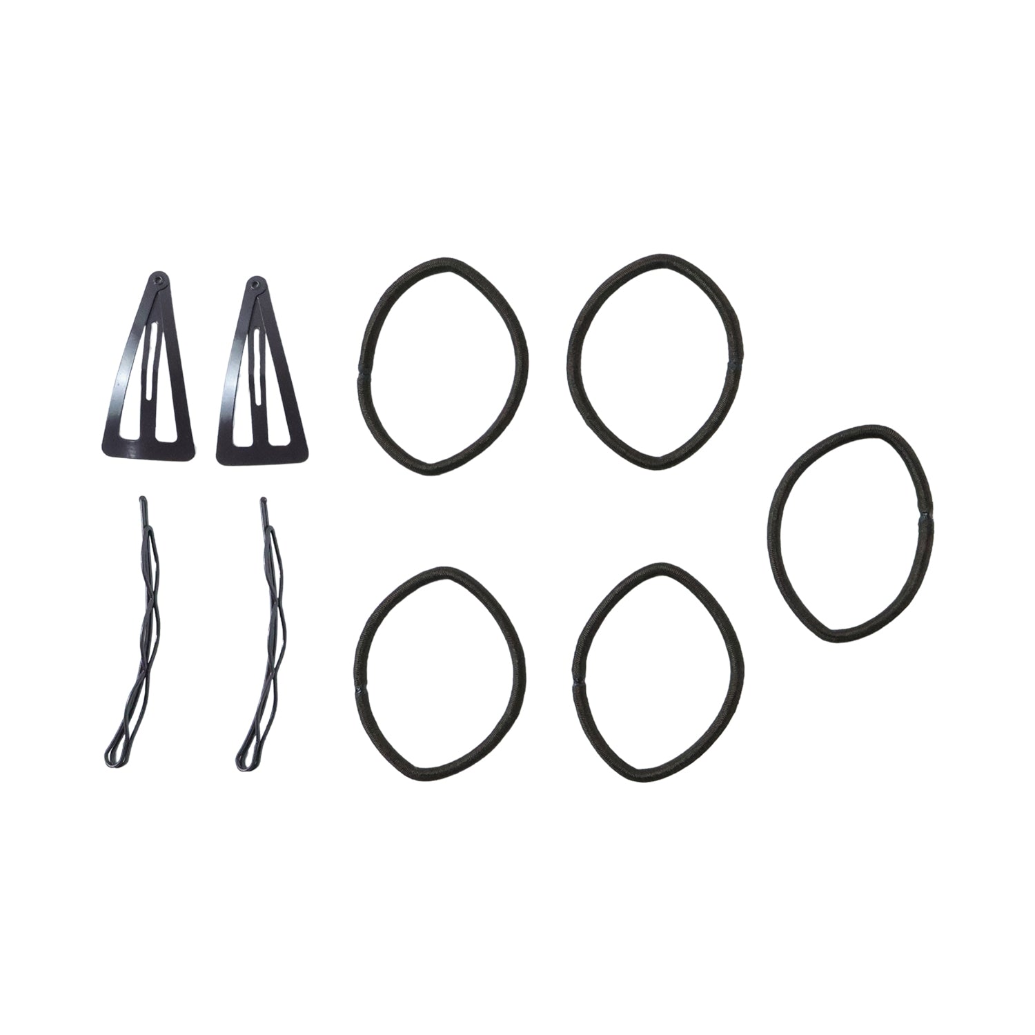 Hair styling bands and clips combo for daily use
