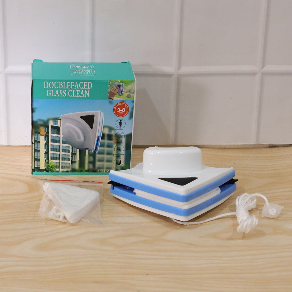 Magnetic glass cleaner components