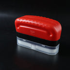 Easy grip car glass scrubber for effective cleaning