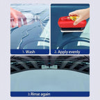 Portable car cleaning sponge tool for water and dust removal