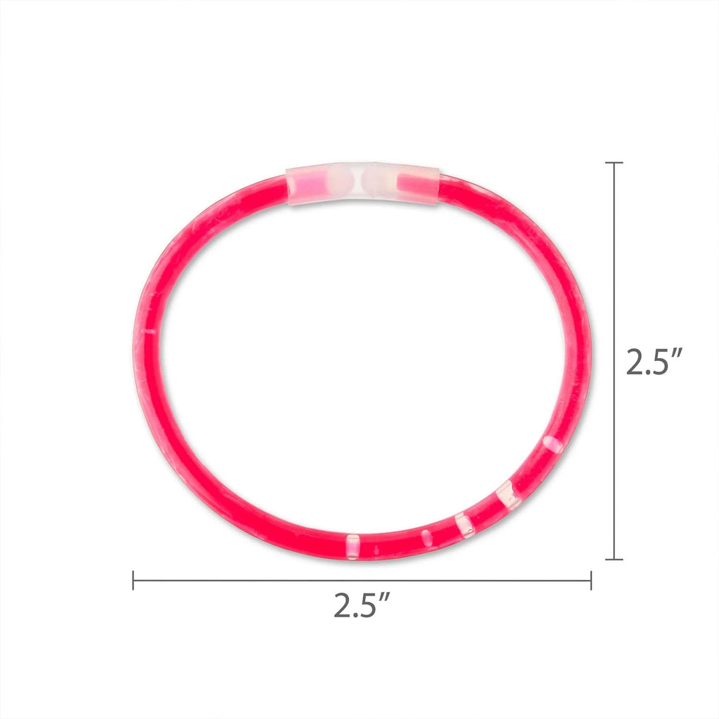Glow LED Bracelet displayed to show its approximate size and fit.