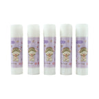 Multipack carton of glue sticks with cartoon designs for students
