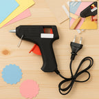 20W hot melt glue gun front view showing ergonomic design and nozzle