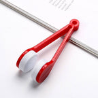 Set of portable eyeglass lens cleaner tools with durable plastic handles