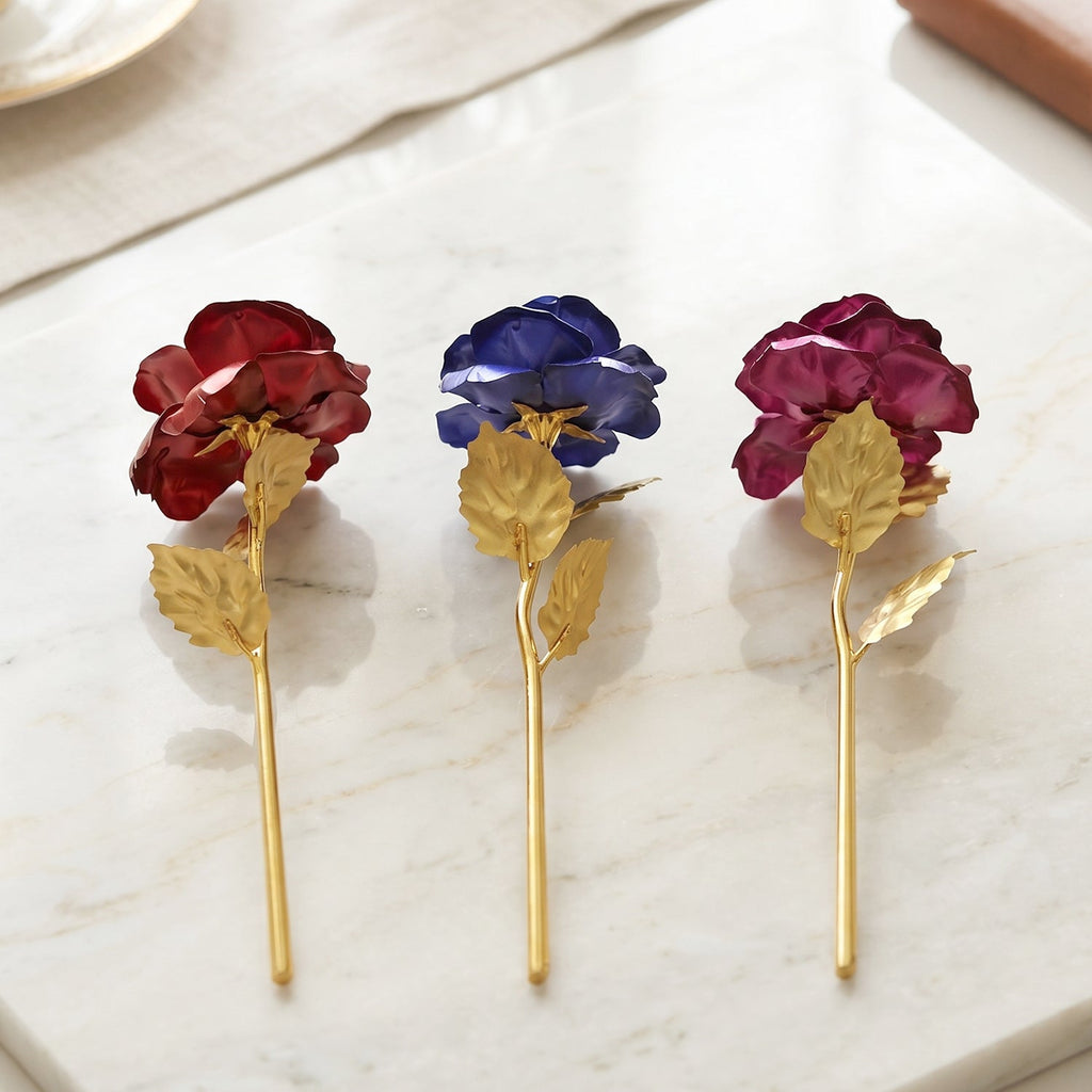 Thoughtful Mix Color Rose Set presented as a perfect gift for any special occasion.