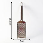 Fine stainless steel surface of carrot grater for smooth shredding