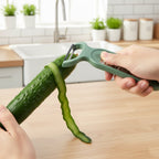 Ergonomic handheld vegetable grater designed for easy use