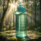 Lifestyle image of  2 litre sports water bottle being carried outdoors