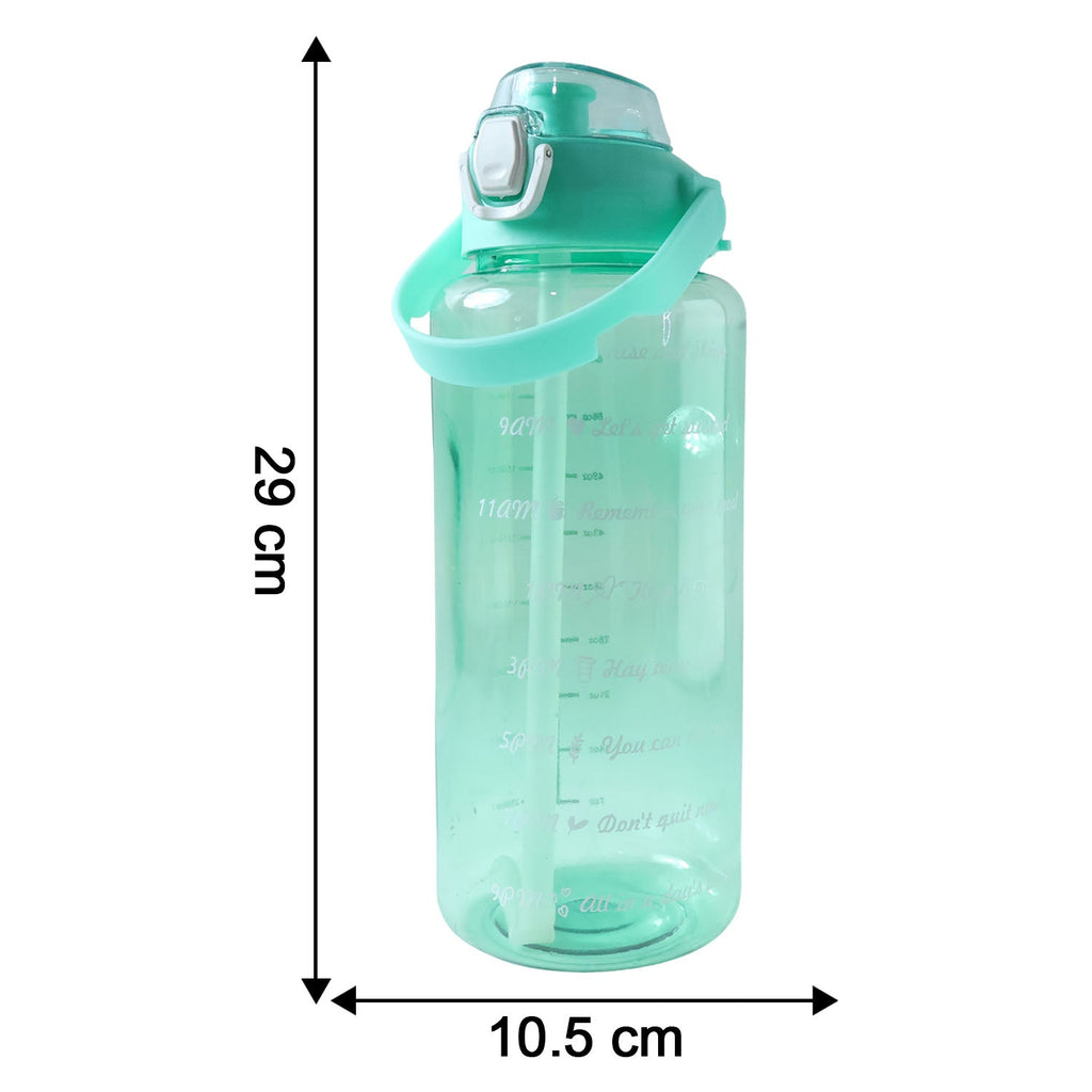 Main image of  2 litre leakproof sports water bottle with flip lock