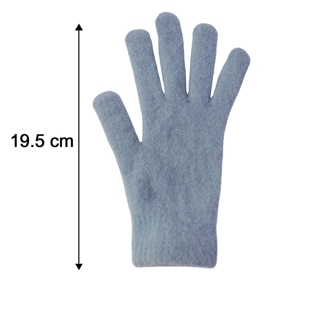stretchable fleece winter gloves for men and women