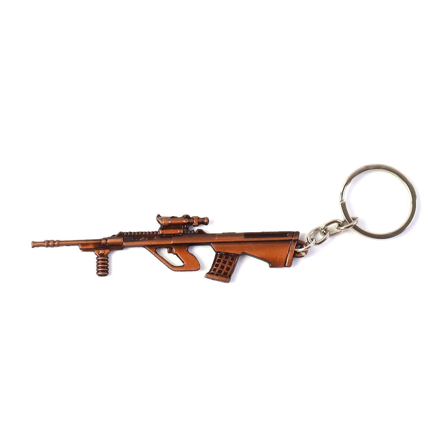 Stylish miniature metal sniper rifle key holder
