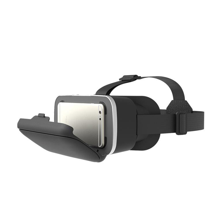 Back view of the Fitnos VR Headset, illustrating the breathable cushioning and secure fit.