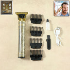 Electric hair trimmer with precision blade for smooth grooming