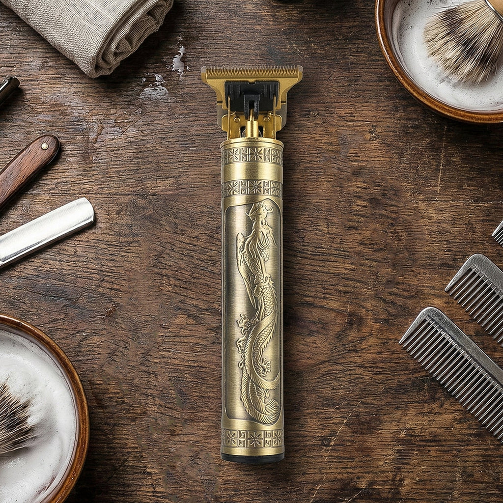 Professional electric grooming trimmer with precision blade