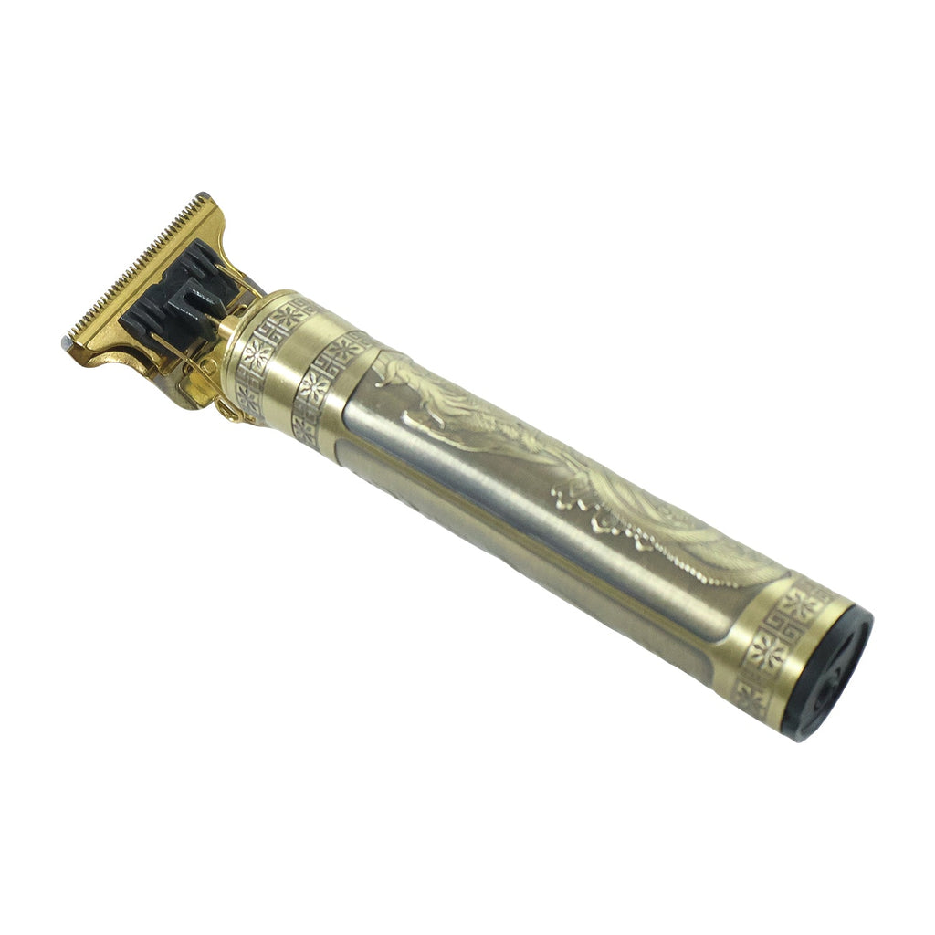Electric hair trimmer suitable for beard trimming and styling