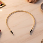 Fashionable crystal studded headband for stylish looks