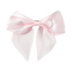 Soft fabric satin hair bow clip perfect for parties and special occasions